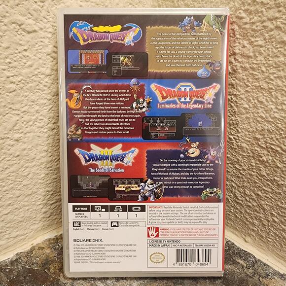 Game - Dragon Quest 1+2+3 Collection (NEW) - Switch - Picture 2 of 4